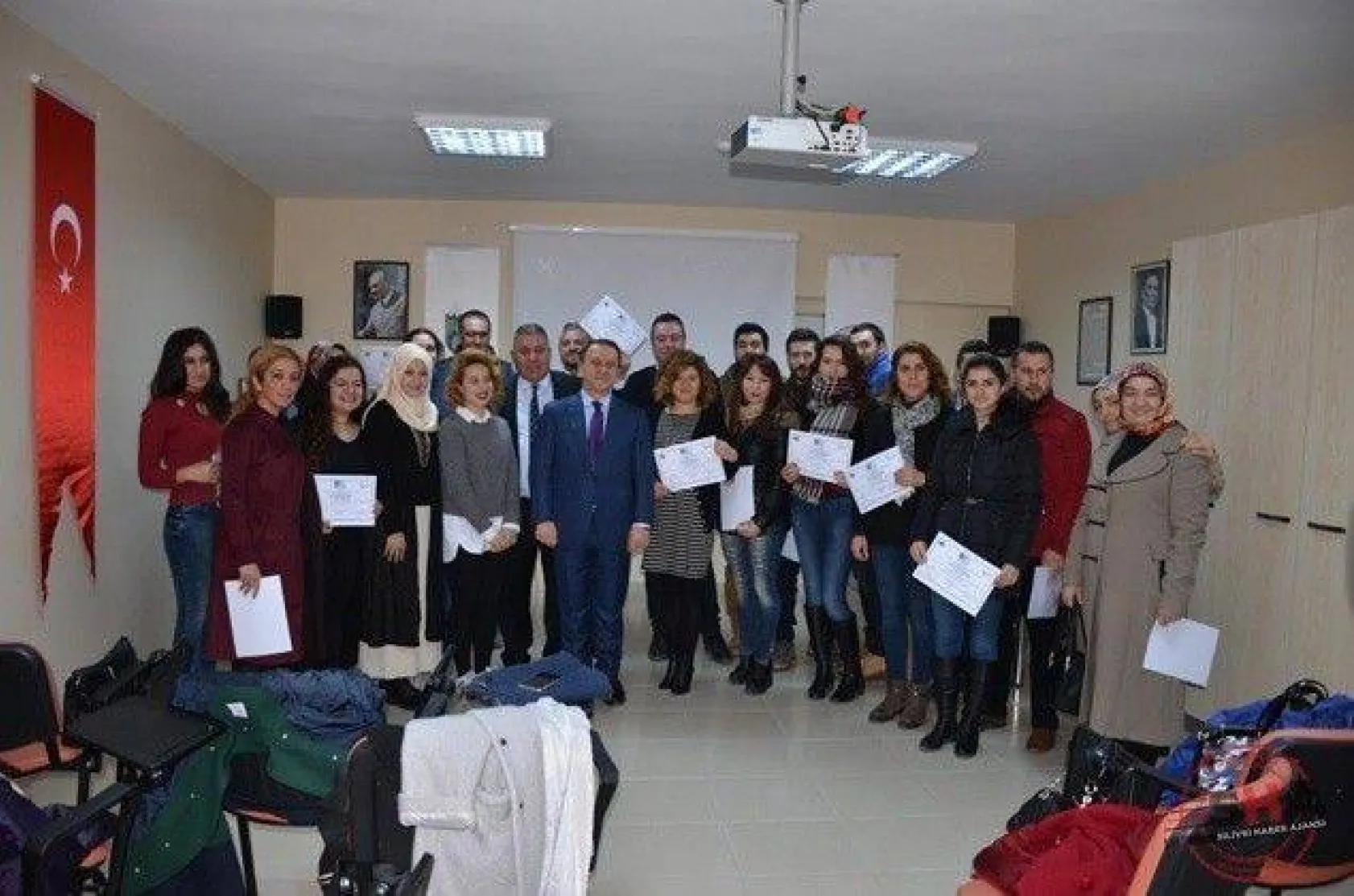 Girişimciler sertifikalandırıldı