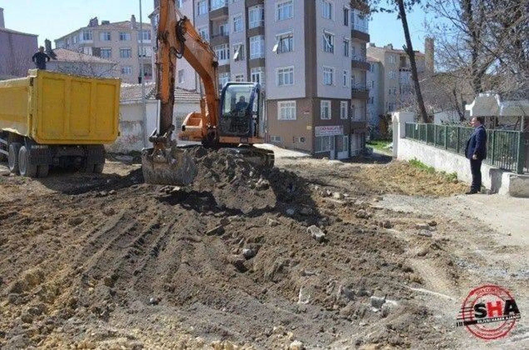 Fatih Mahallesi'nde çalışmalar devam ediyor