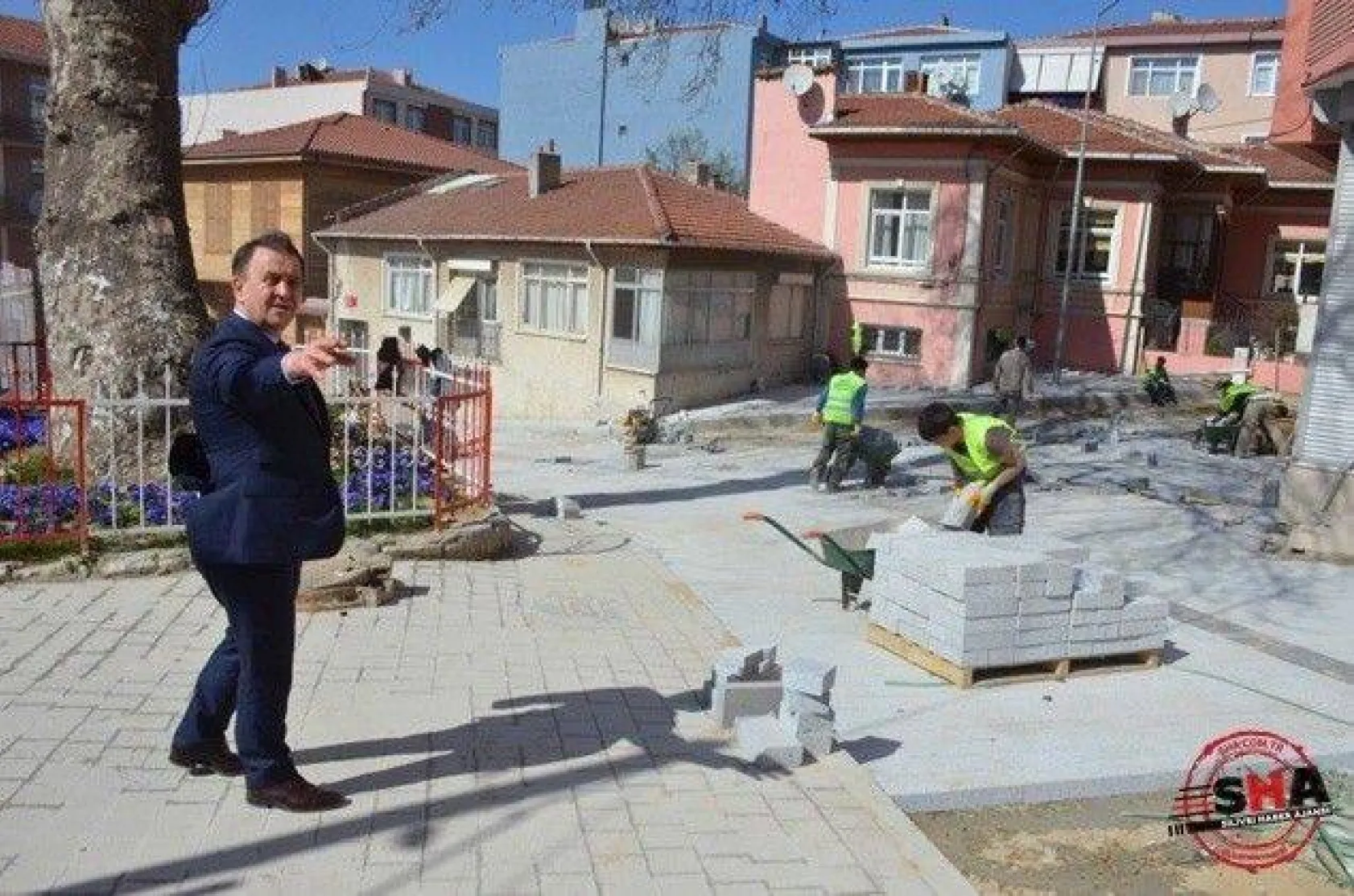 Fatih Mahallesi'nde çalışmalar devam ediyor