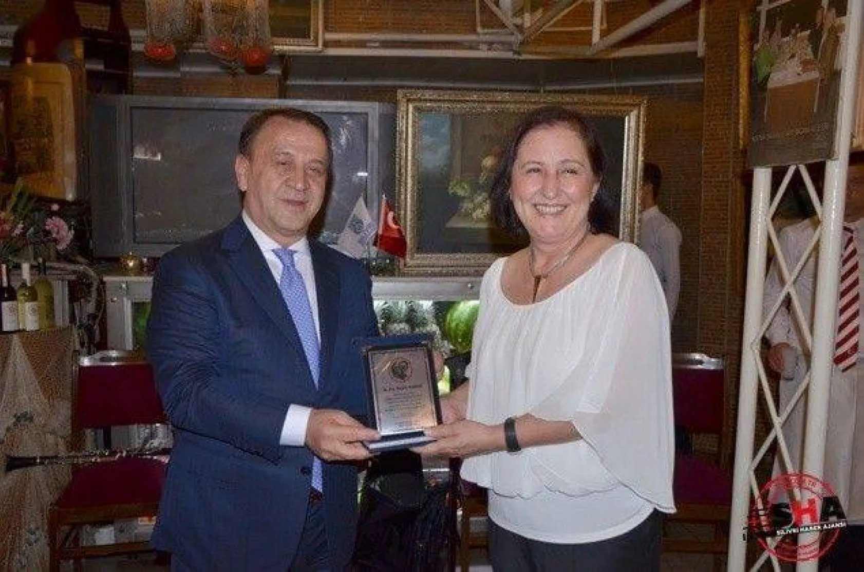 Silivrili eczacılar yemekte buluştu