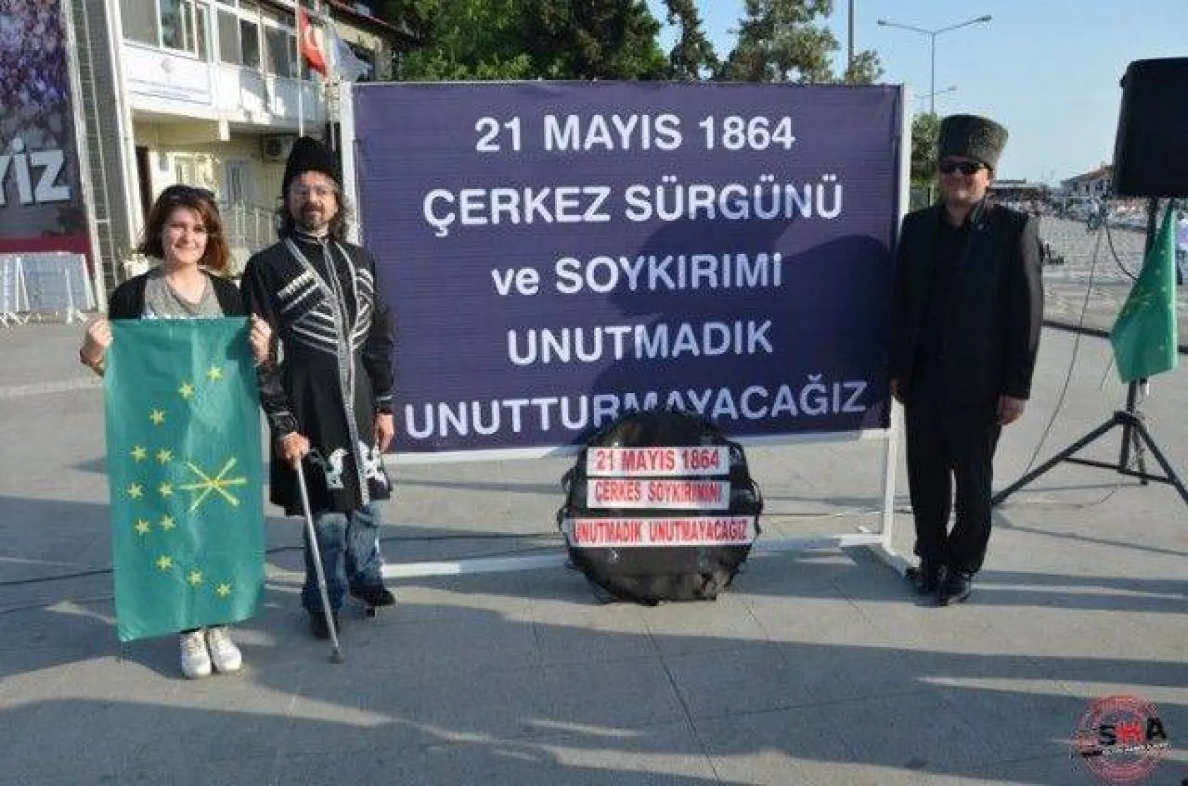 Çerkes Sürgünü ve Soykırımı unutulmadı