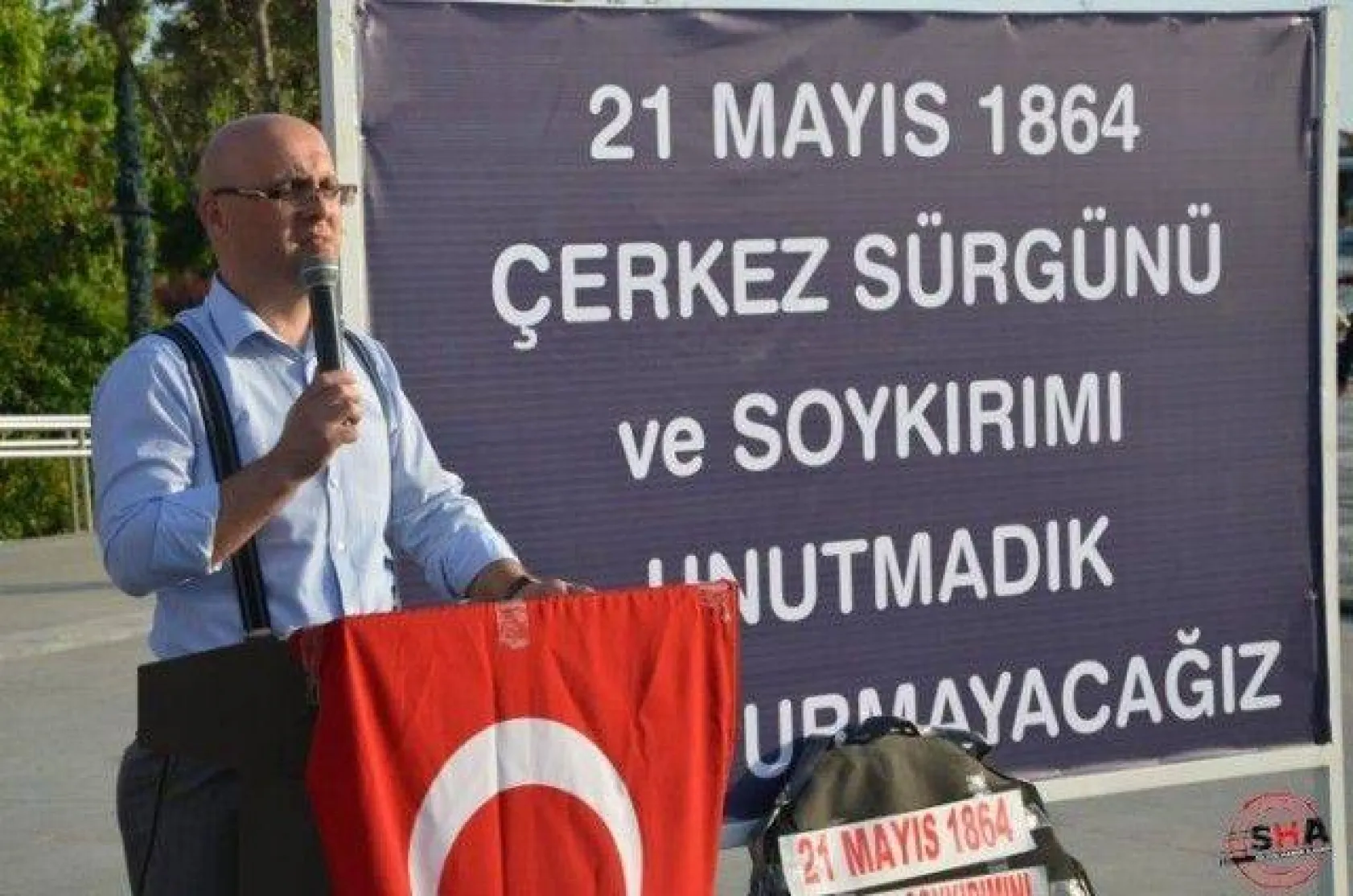 Çerkes Sürgünü ve Soykırımı unutulmadı