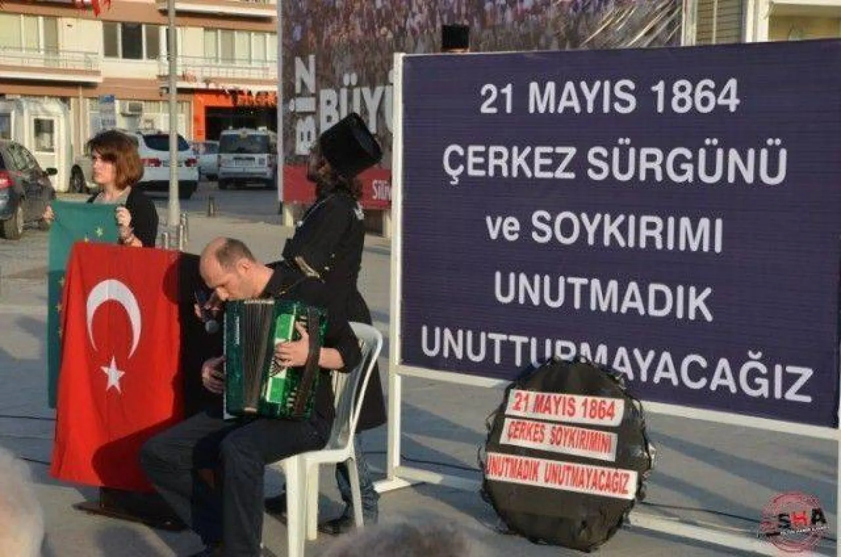 Çerkes Sürgünü ve Soykırımı unutulmadı