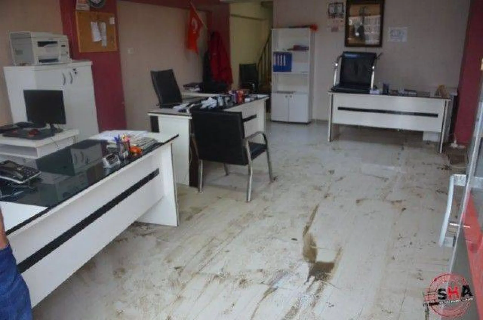 Silivri'de yağan yağmur etkili oldu