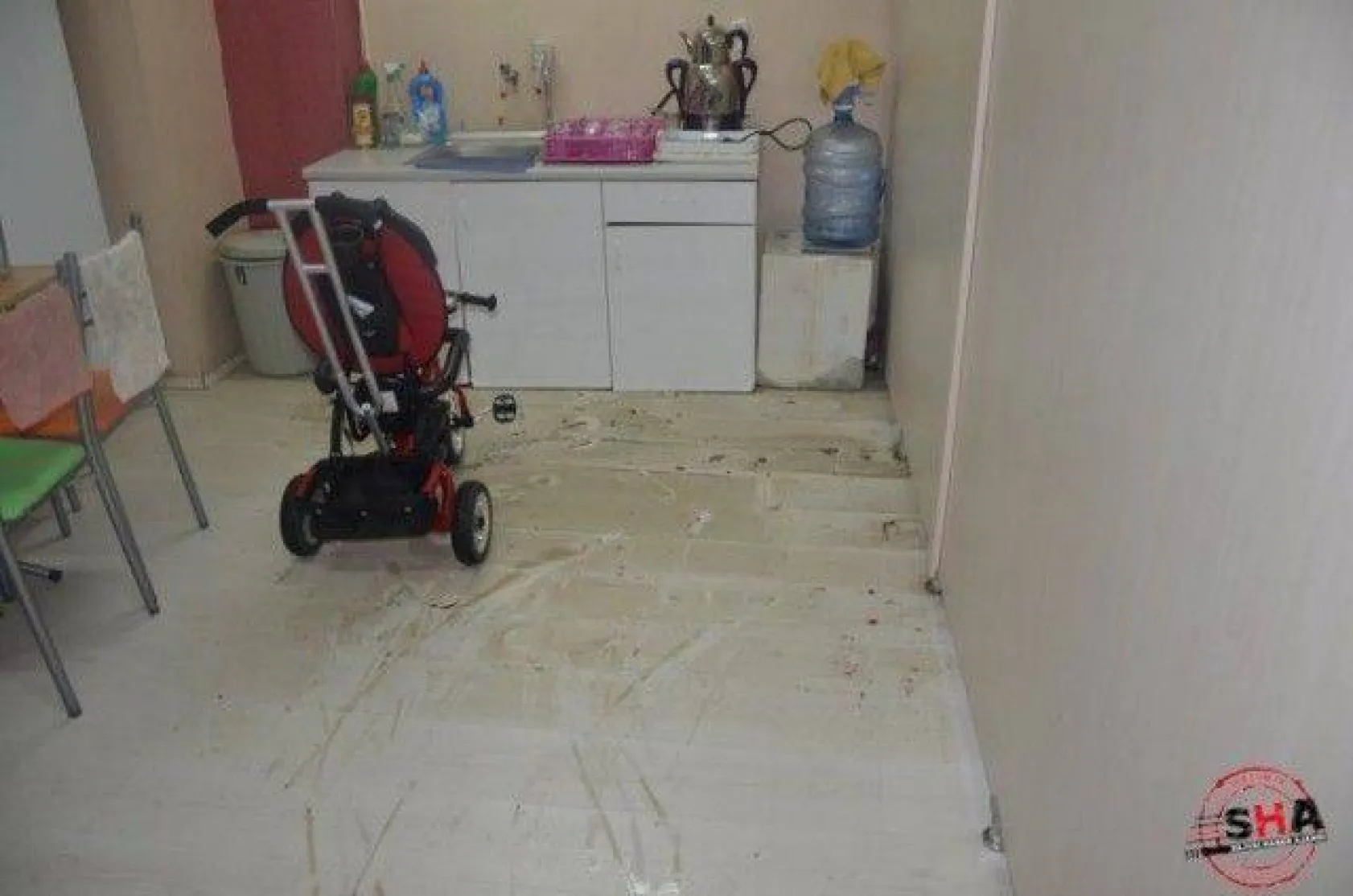 Silivri'de yağan yağmur etkili oldu