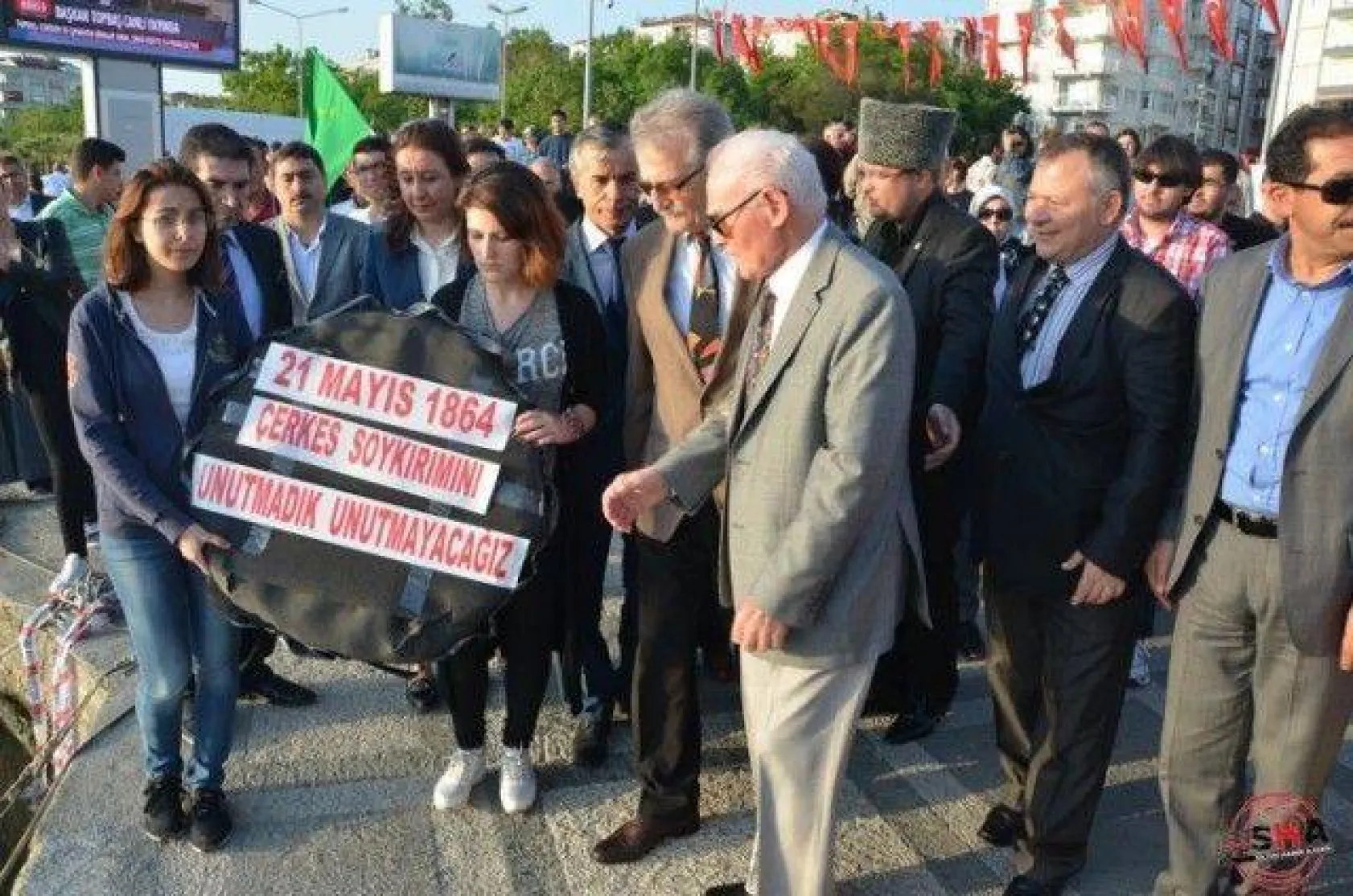 Çerkes Sürgünü ve Soykırımı unutulmadı