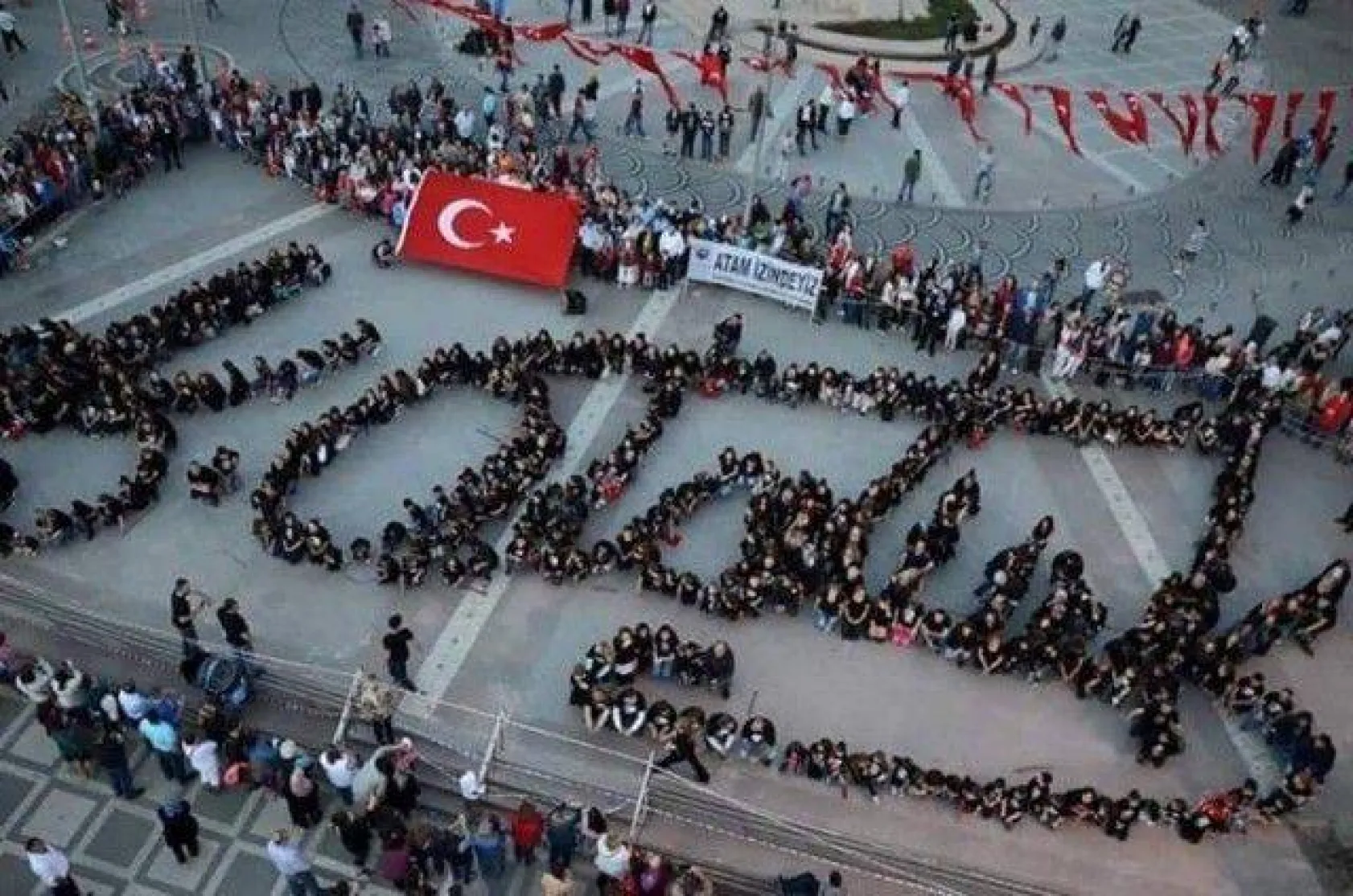 Böyle olur Silivri'nin Gençlik yürüyüşü