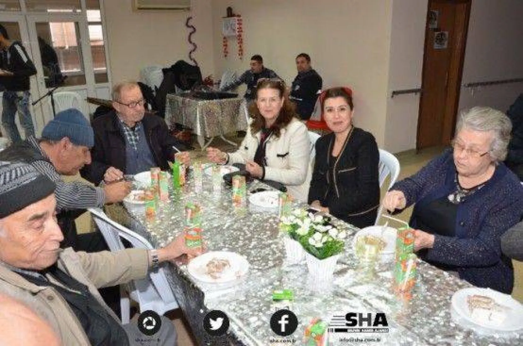 Huzur Evi Sakinleri Yeni Yılı Erken Kutladı