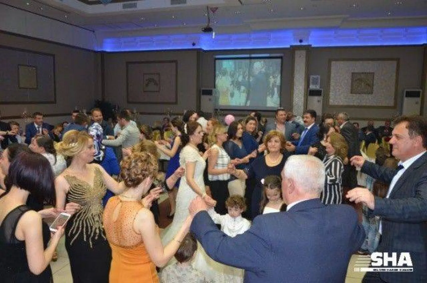 Akören Kavşağında kaza 4 yaralı