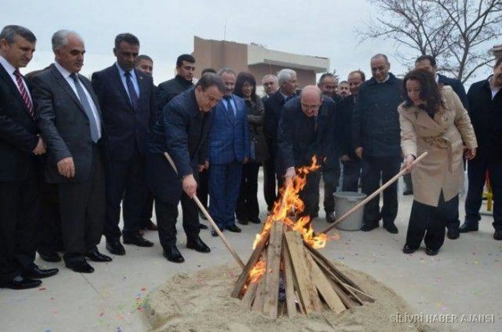 Baharın gelişine merhaba dediler