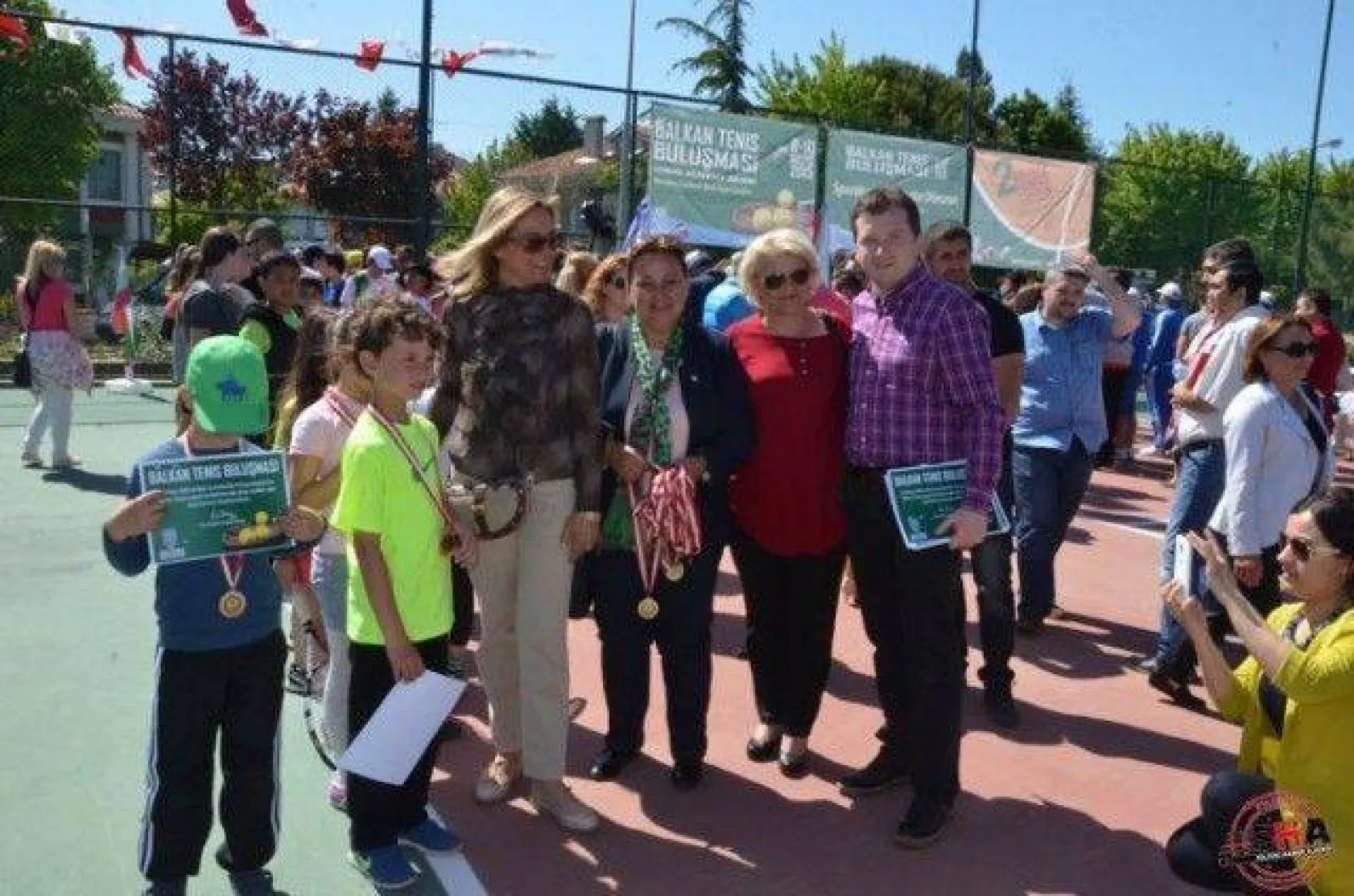 Balkan Tenis Buluşması Ödül Töreniyle Sona Erdi