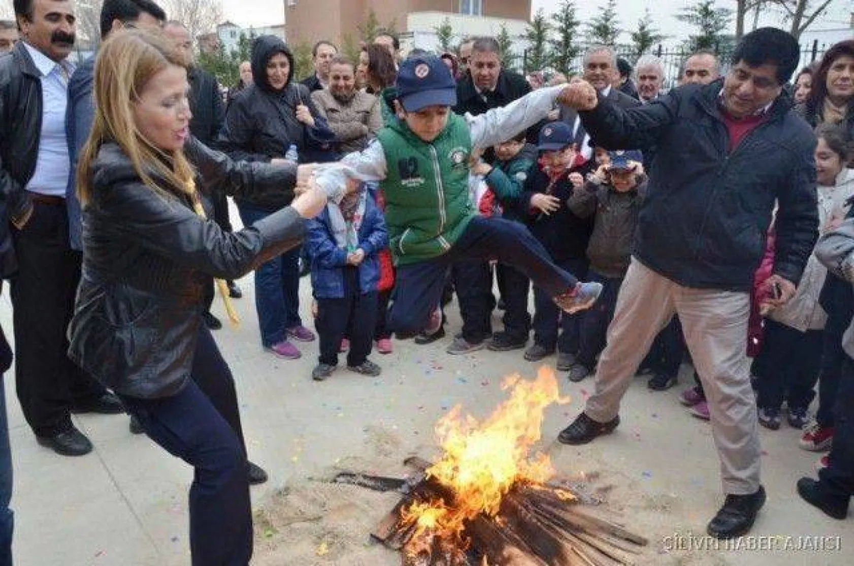 Baharın gelişine merhaba dediler