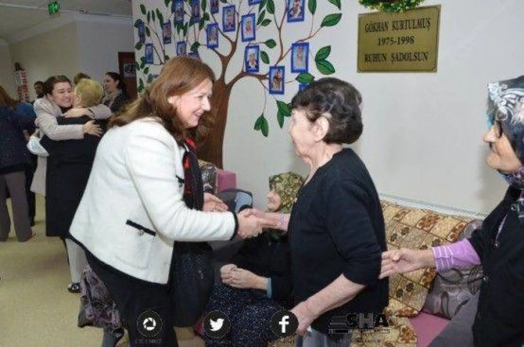 Huzur Evi Sakinleri Yeni Yılı Erken Kutladı