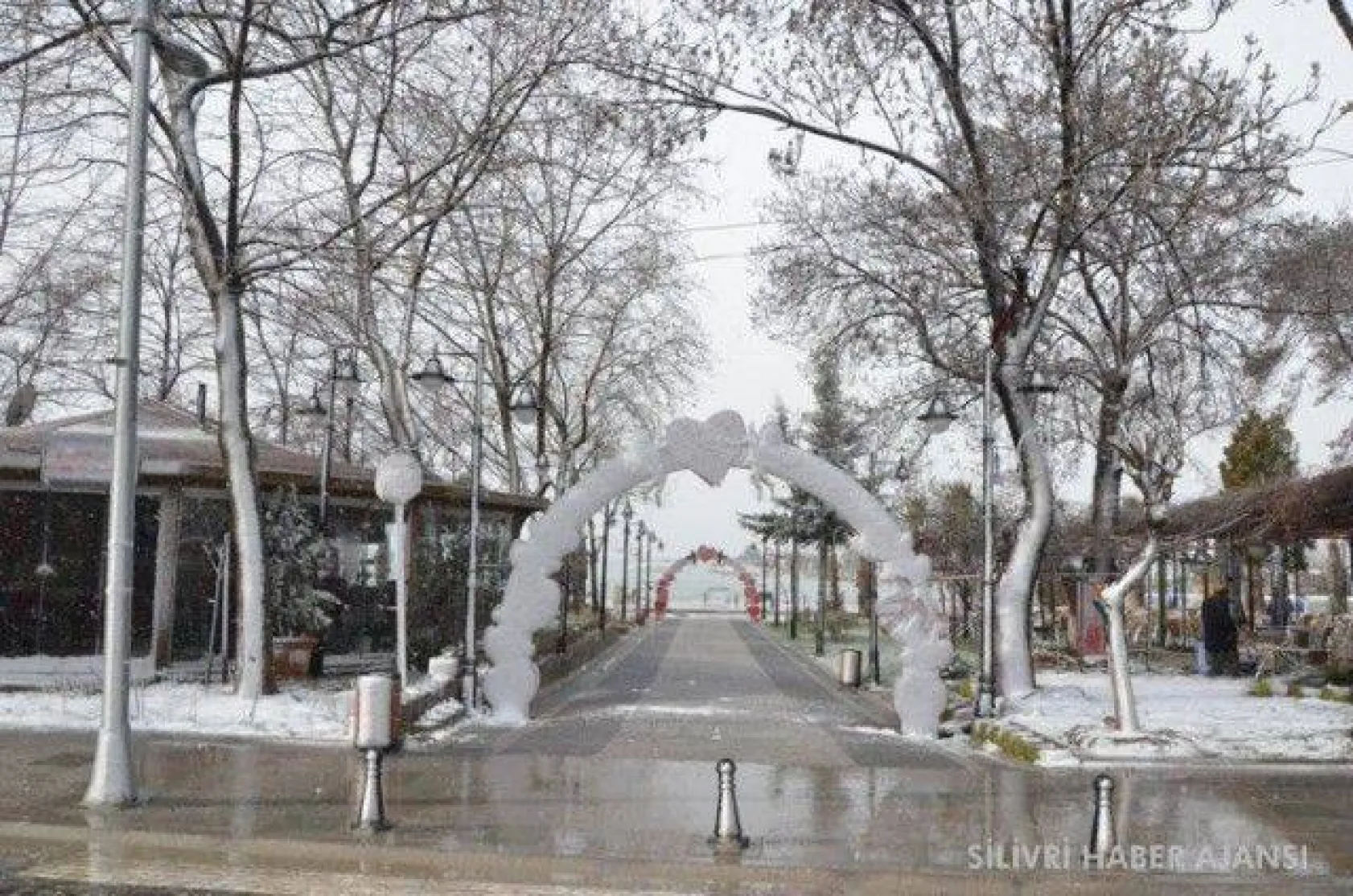 Silivri Beyaza Büründü