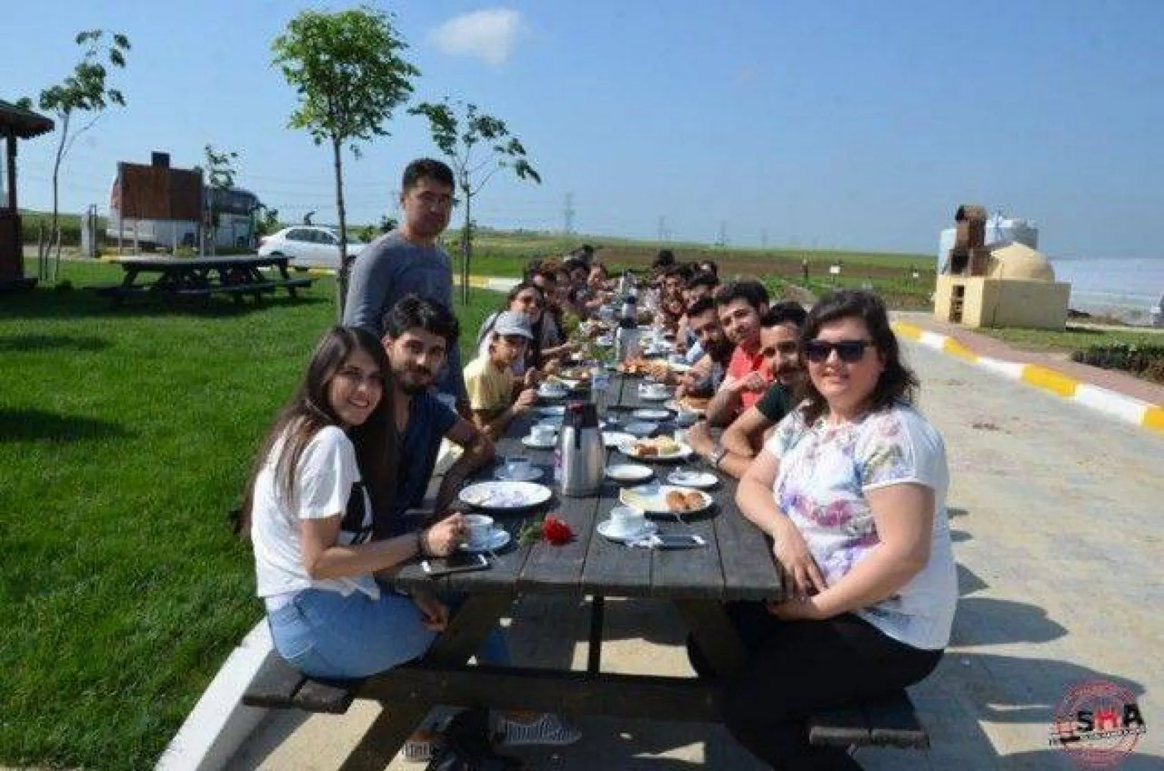 Üniversite Öğrencileri Tarım Üretim Merkezini İnceledi