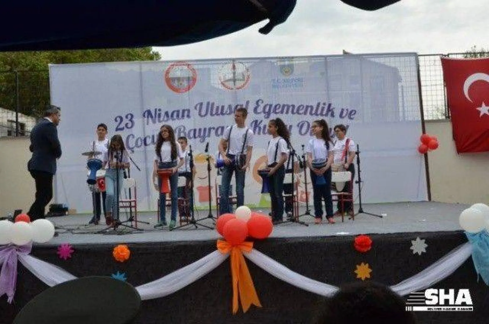 23 Nisan kutlamaları Gazi İlkokulu'nda devam etti