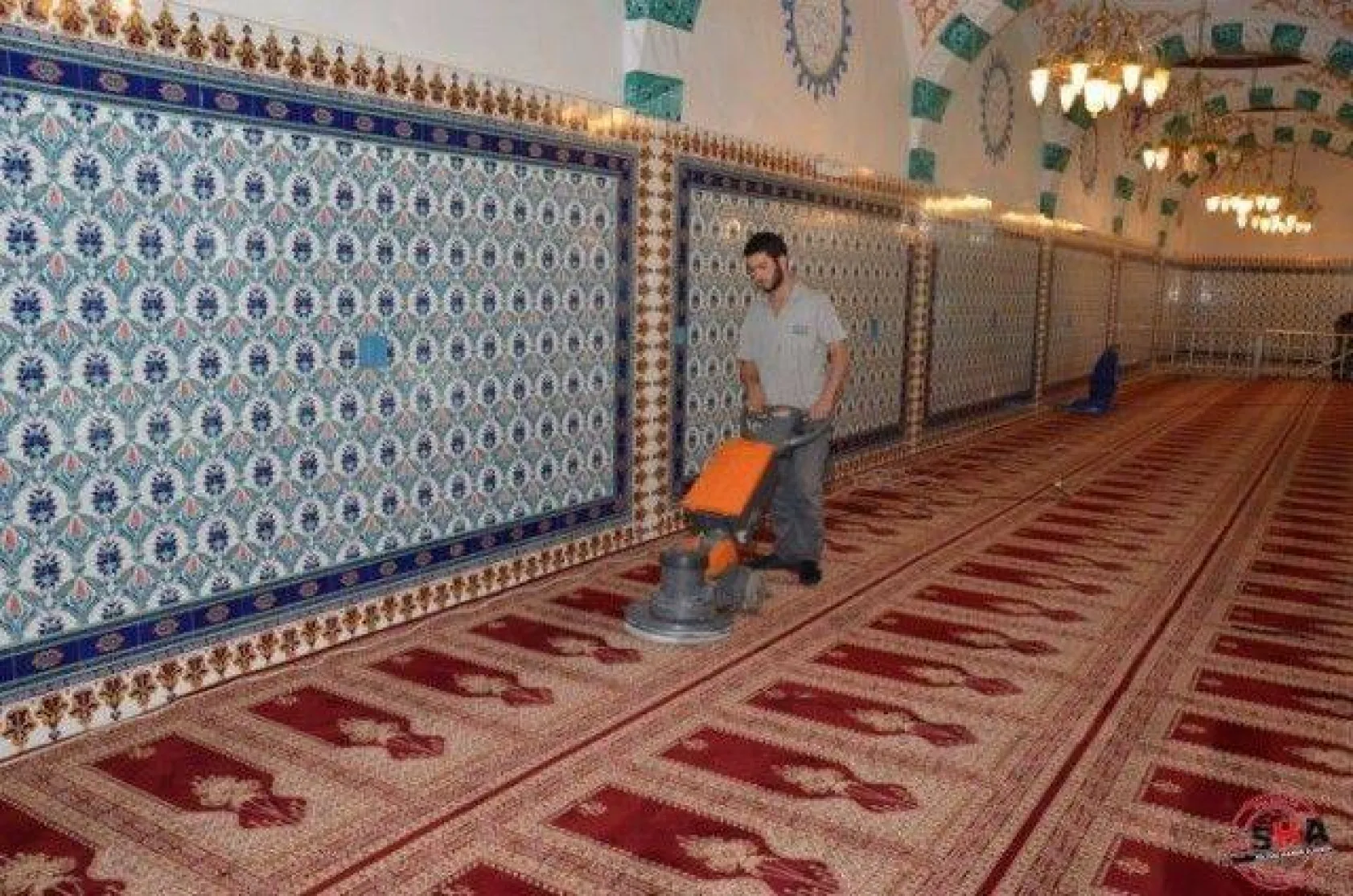 Cami Temizlikleri Başladı