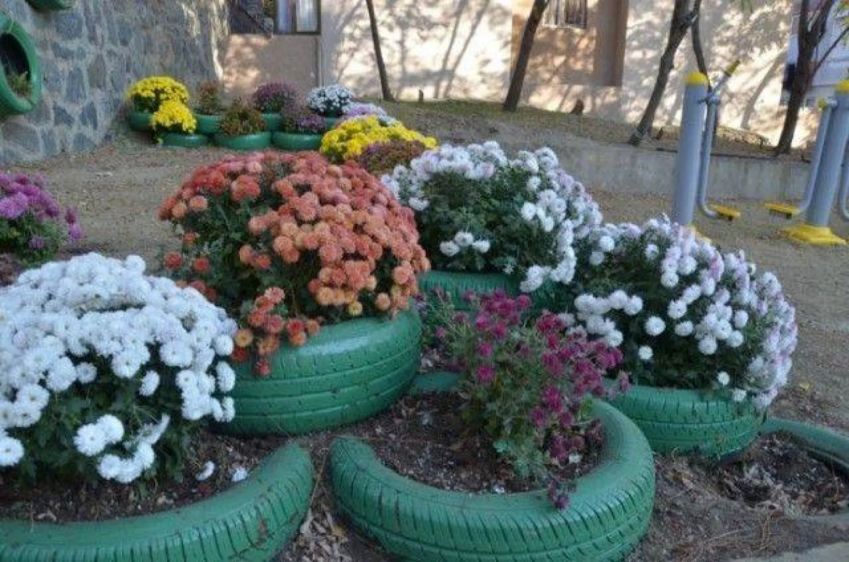 Oyun Parklarına Renkli Dokunuş