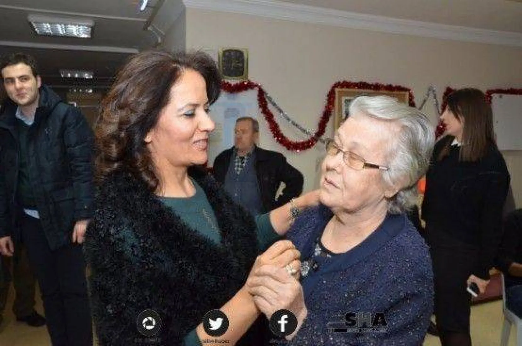 Huzur Evi Sakinleri Yeni Yılı Erken Kutladı