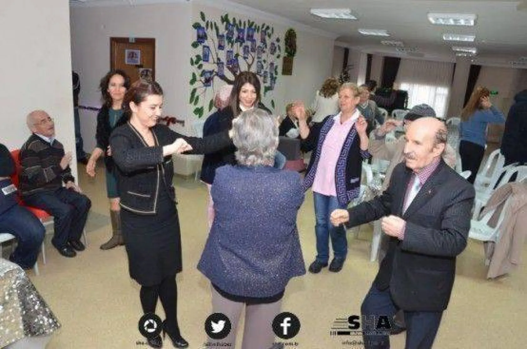 Huzur Evi Sakinleri Yeni Yılı Erken Kutladı