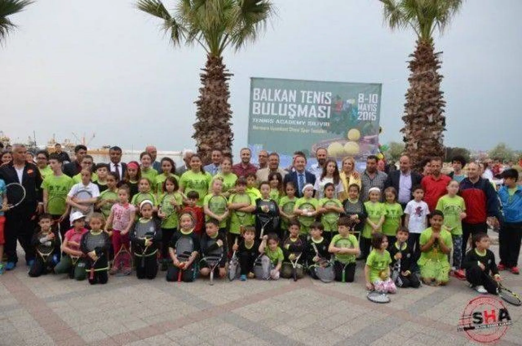 Balkan Tenis Buluşması Gösteri Maçıyla Başladı