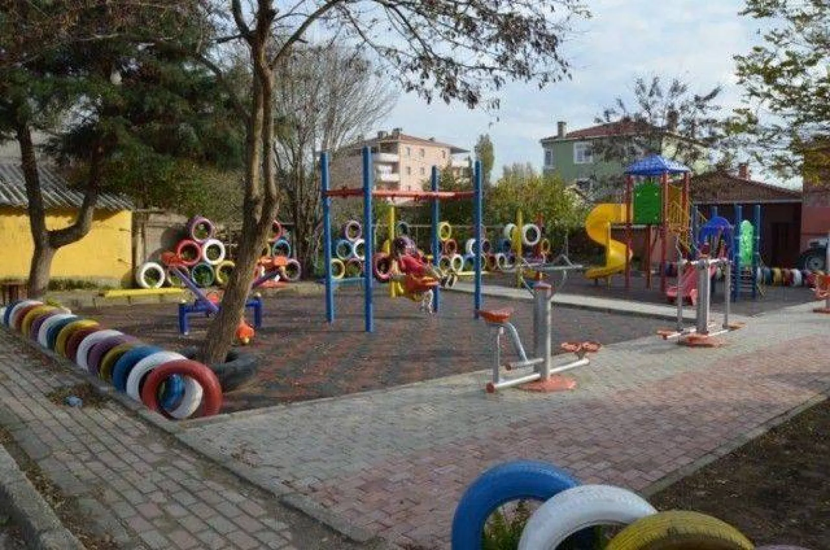 Oyun Parklarına Renkli Dokunuş