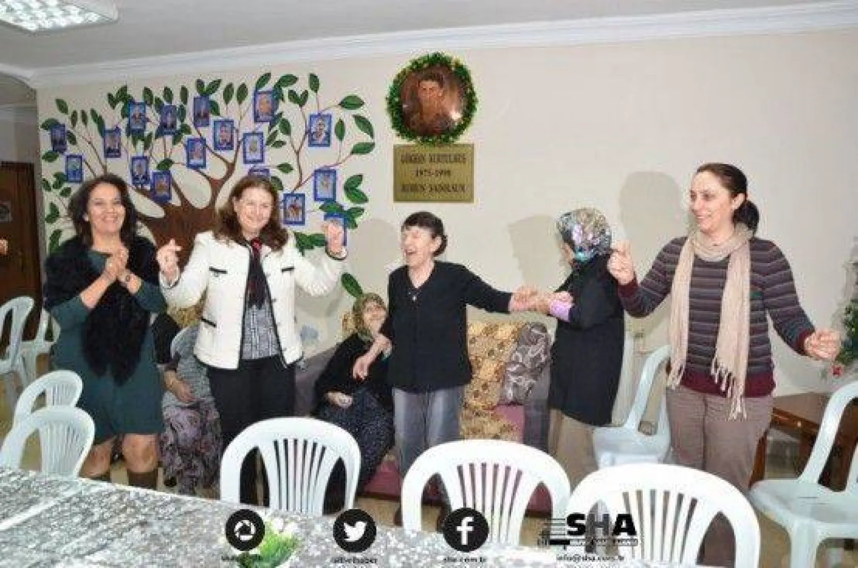 Huzur Evi Sakinleri Yeni Yılı Erken Kutladı