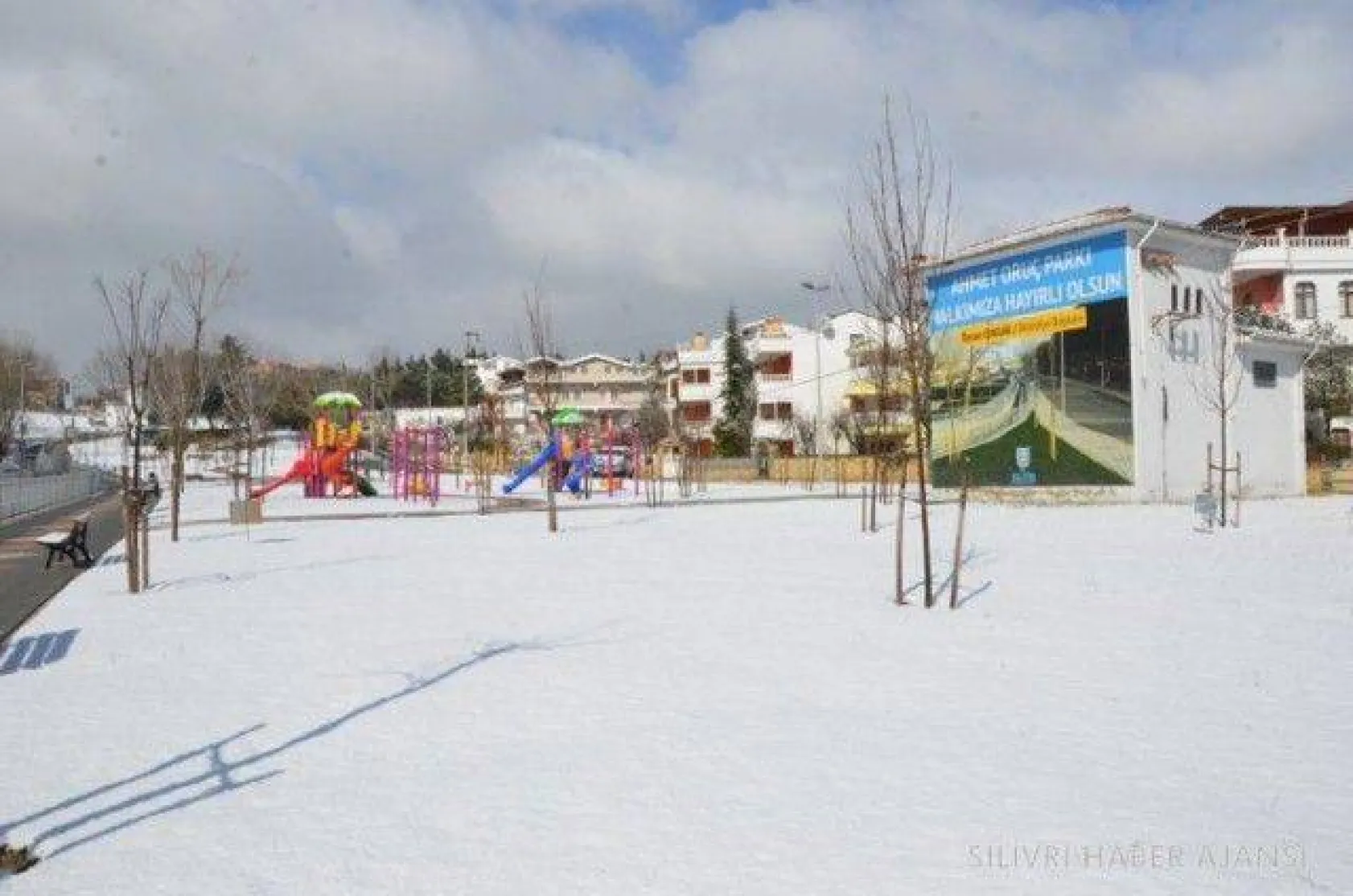 Silivri Beyaza Büründü