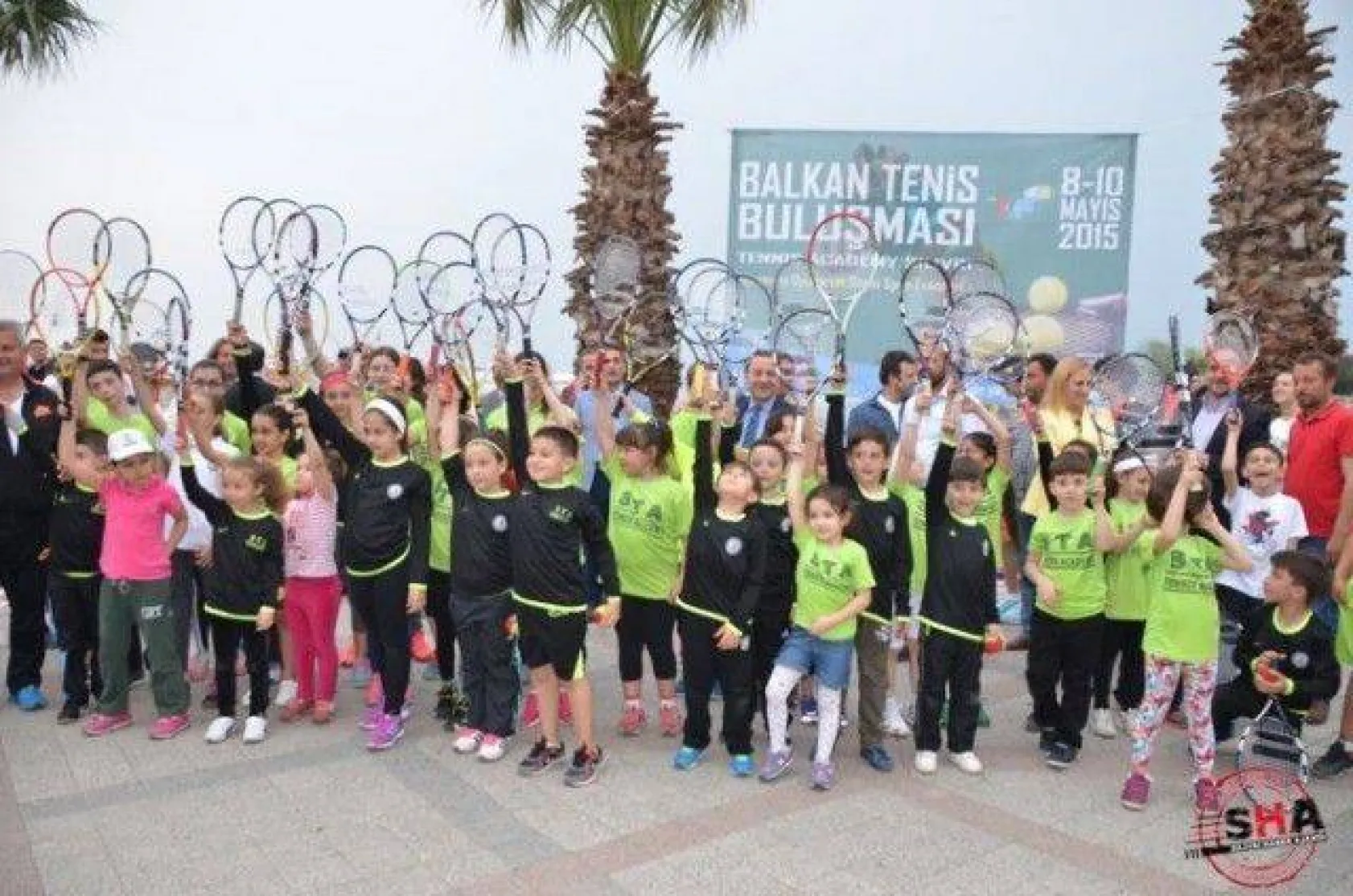 Balkan Tenis Buluşması Gösteri Maçıyla Başladı