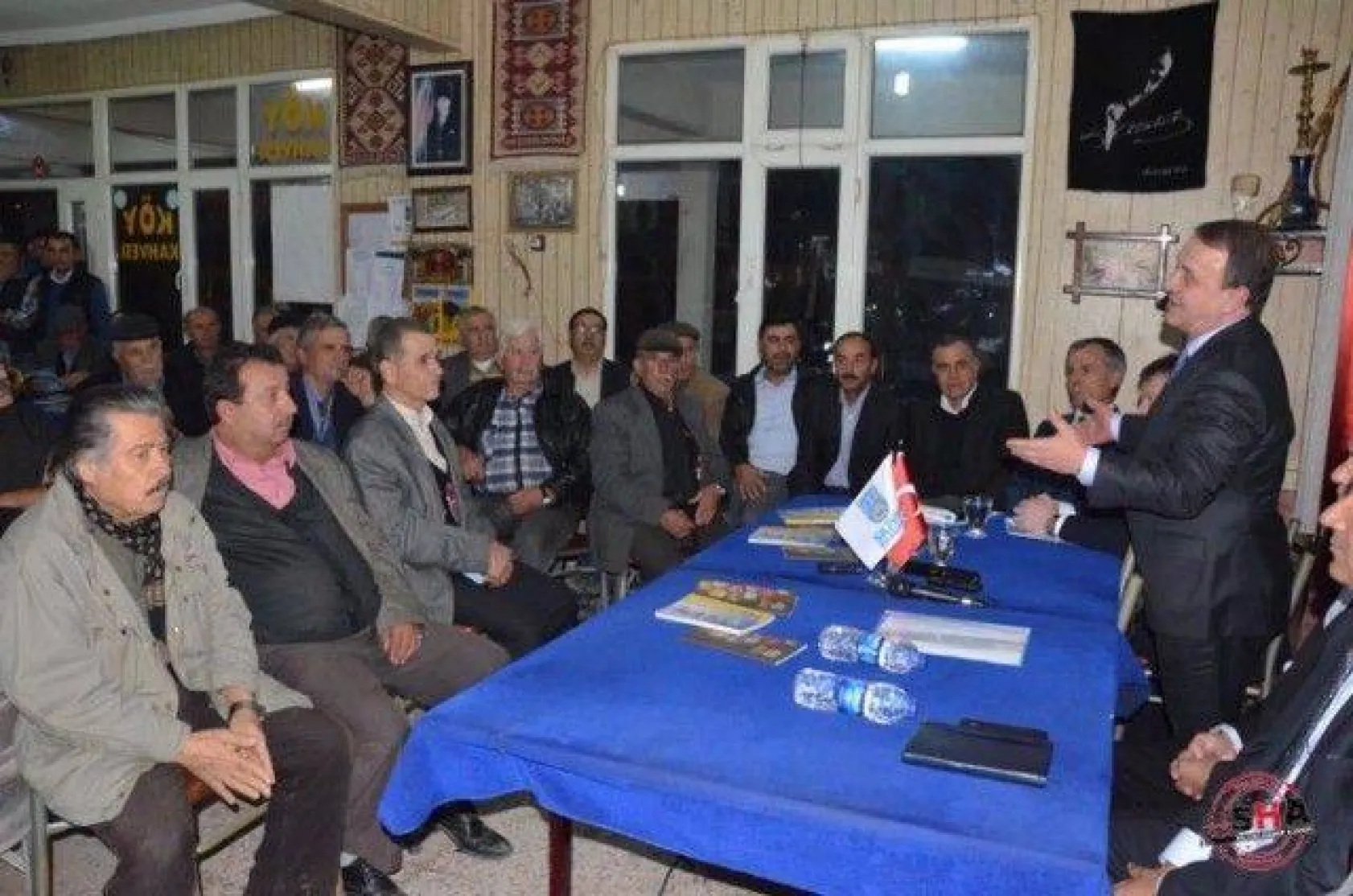 Büyük ve Küçüksinekli'de Halk Toplantıları Yapıldı