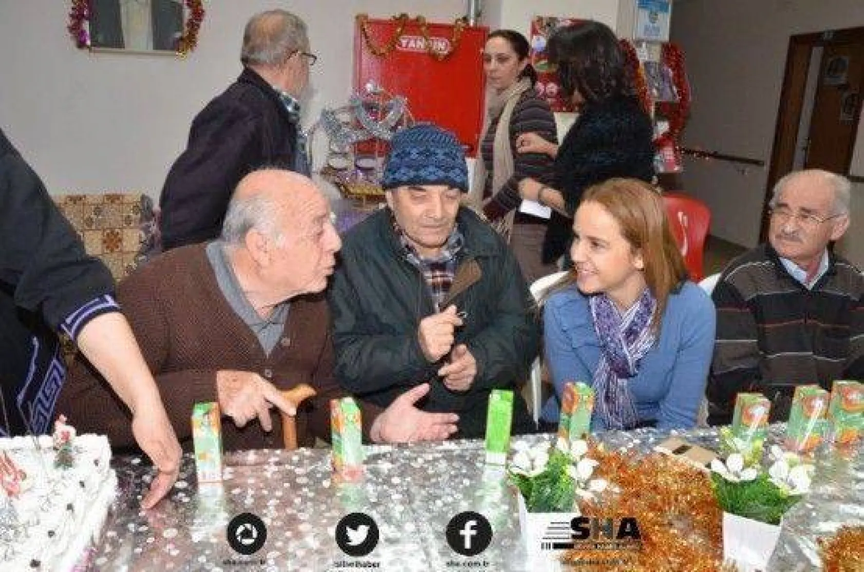 Huzur Evi Sakinleri Yeni Yılı Erken Kutladı