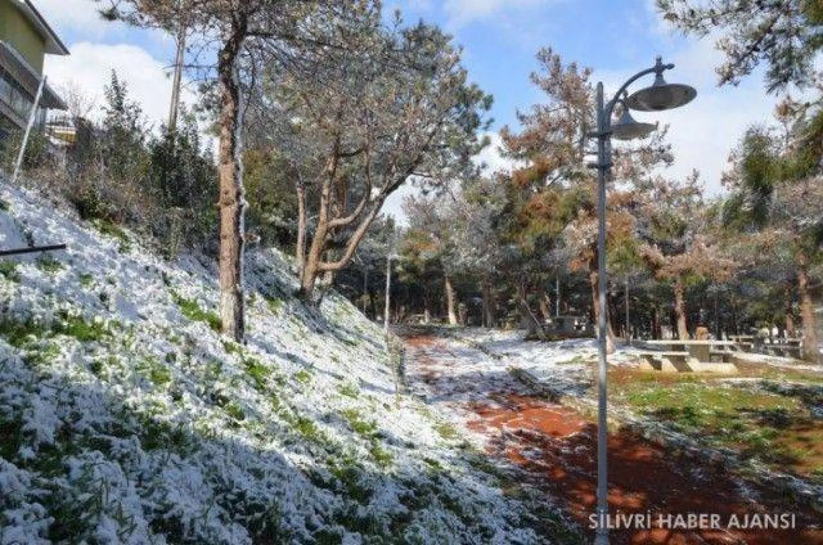 Silivri Beyaza Büründü