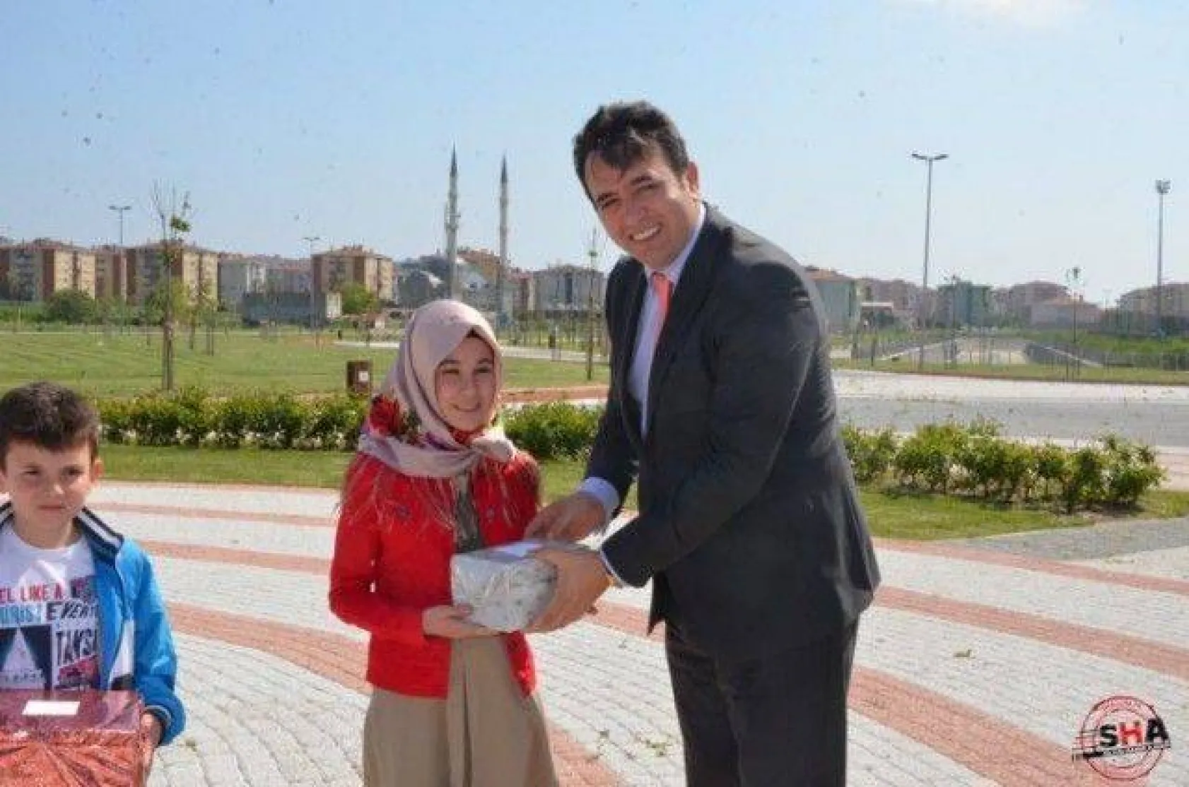 Çocuklar Cumhuriyet Parkı'nda Pedal Çevirdi