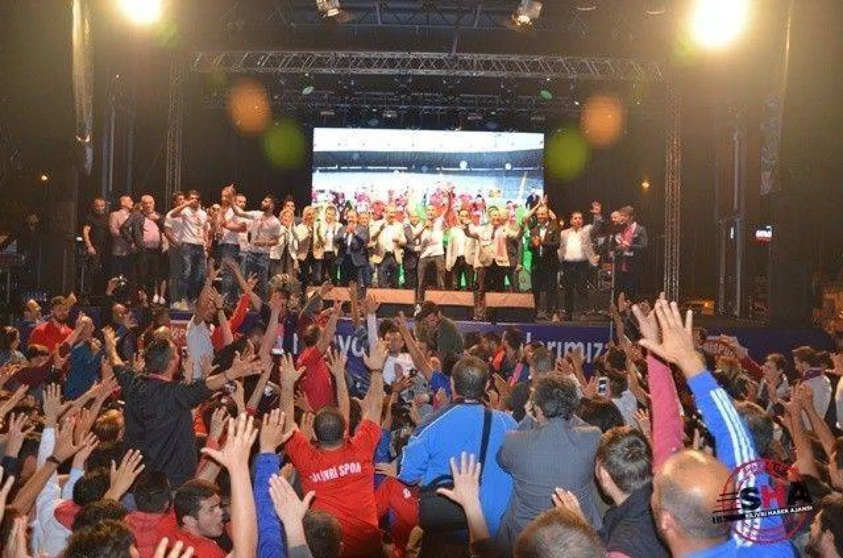 Silivrispor şampiyonluk kutlaması