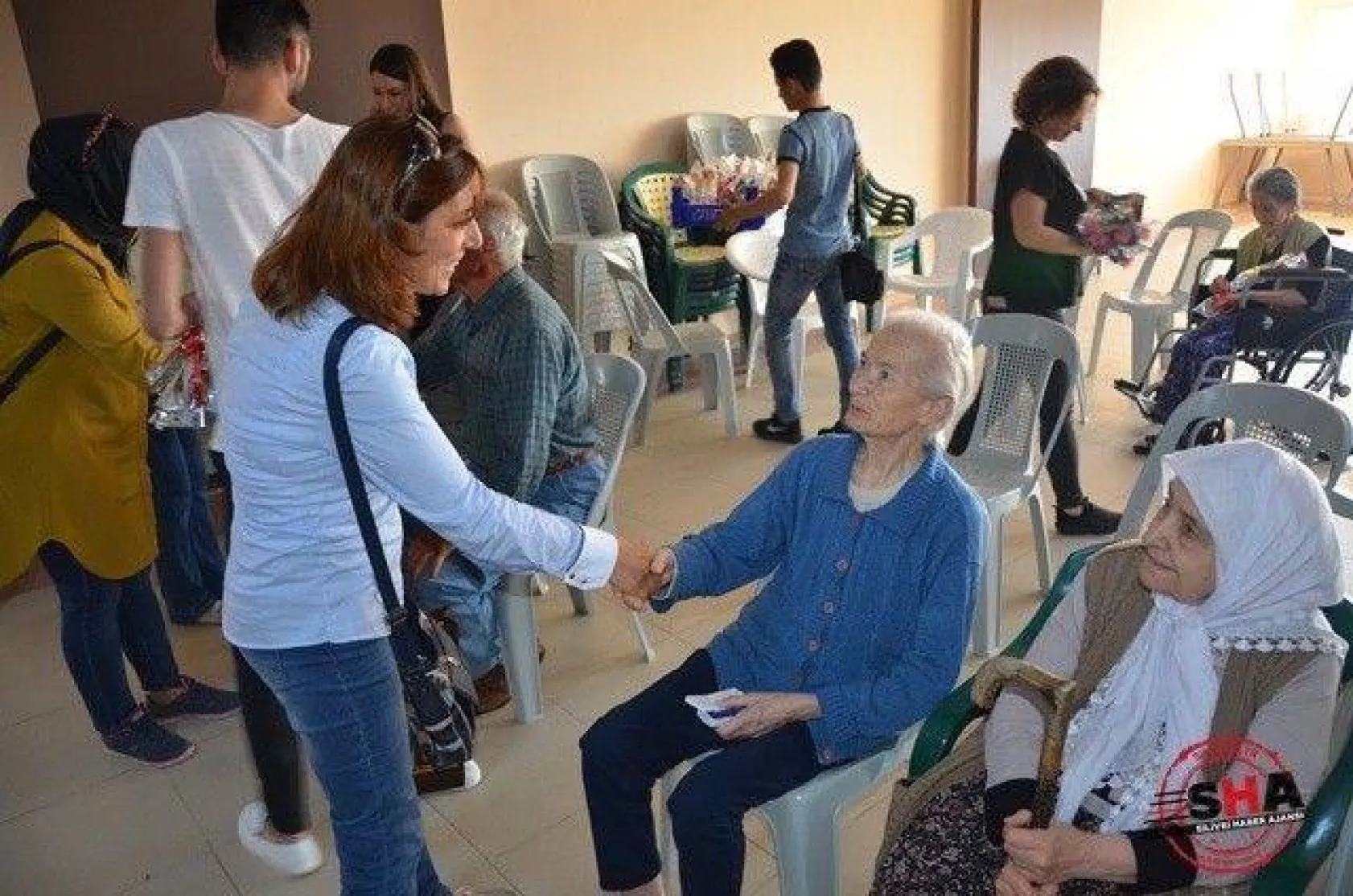 Doğrular OSGB'den huzurevi ziyareti