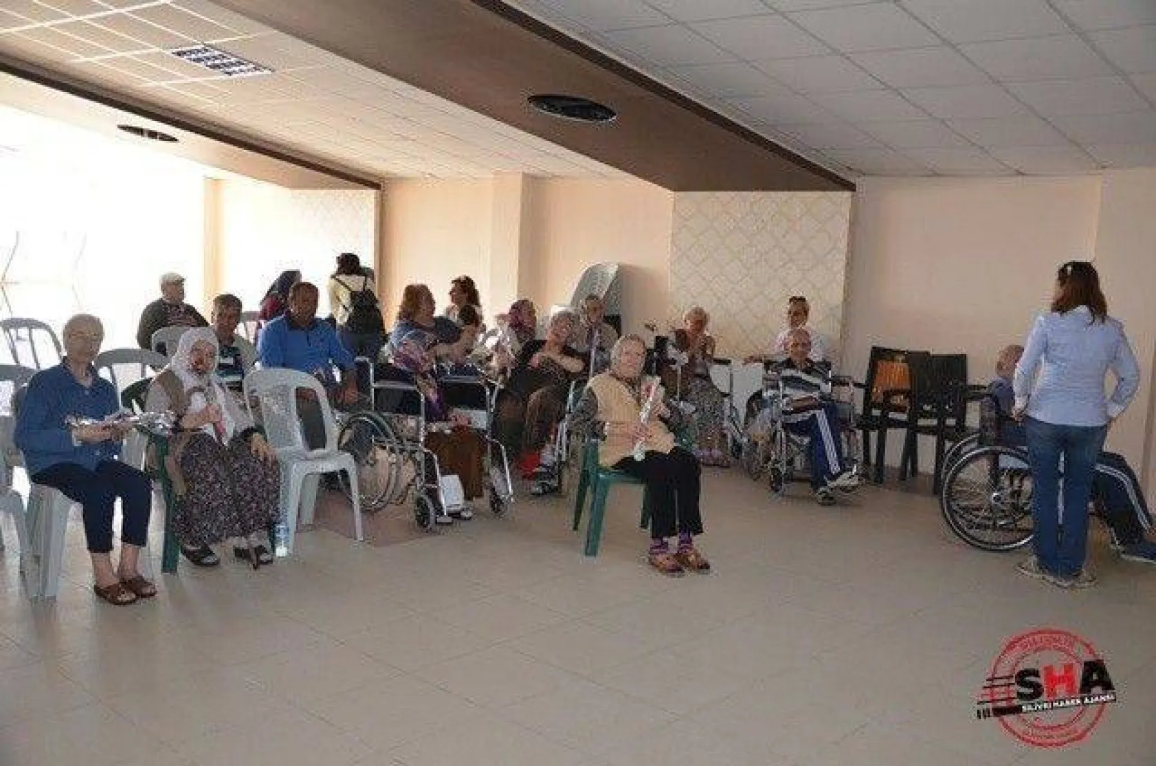 Doğrular OSGB'den huzurevi ziyareti