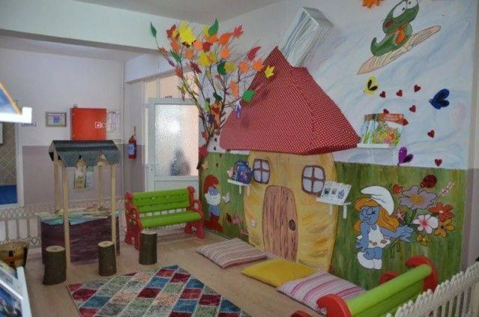 Anaokulu öğrencilerinden yılsonu sergisi