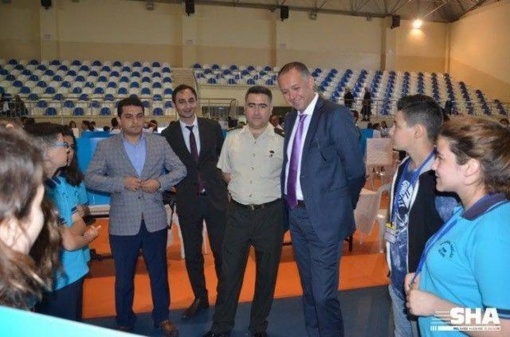 Ortaokul öğrencilerinden bilim fuarı