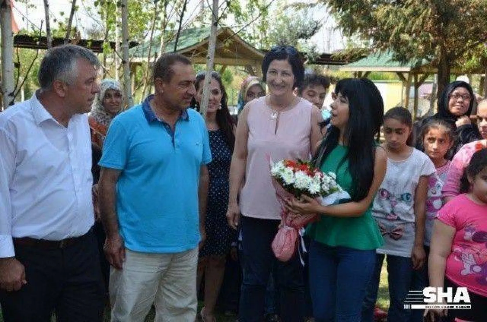 Özel öğrenciler bayramı erken kutladı.