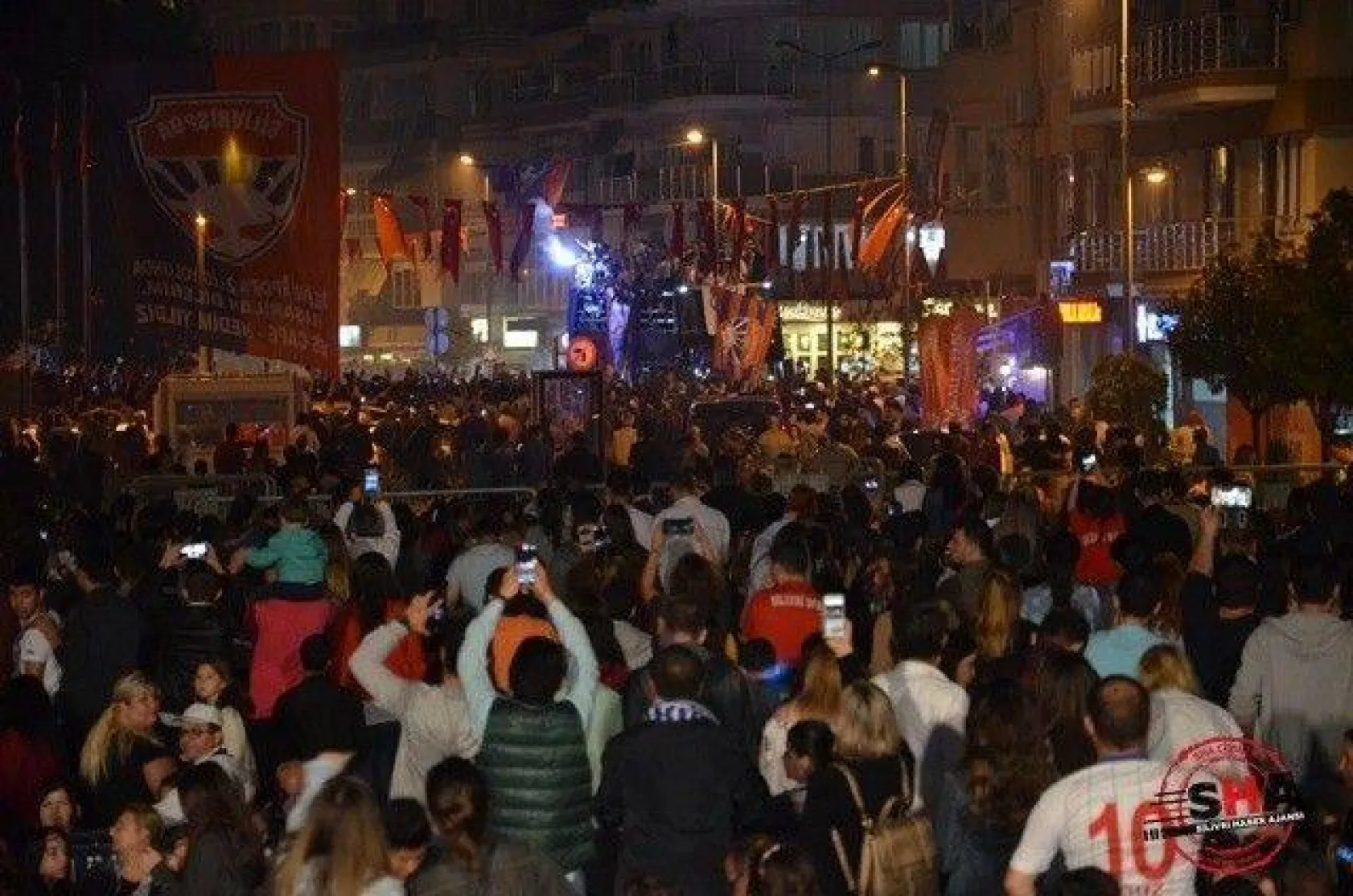 Silivrispor şampiyonluk kutlaması