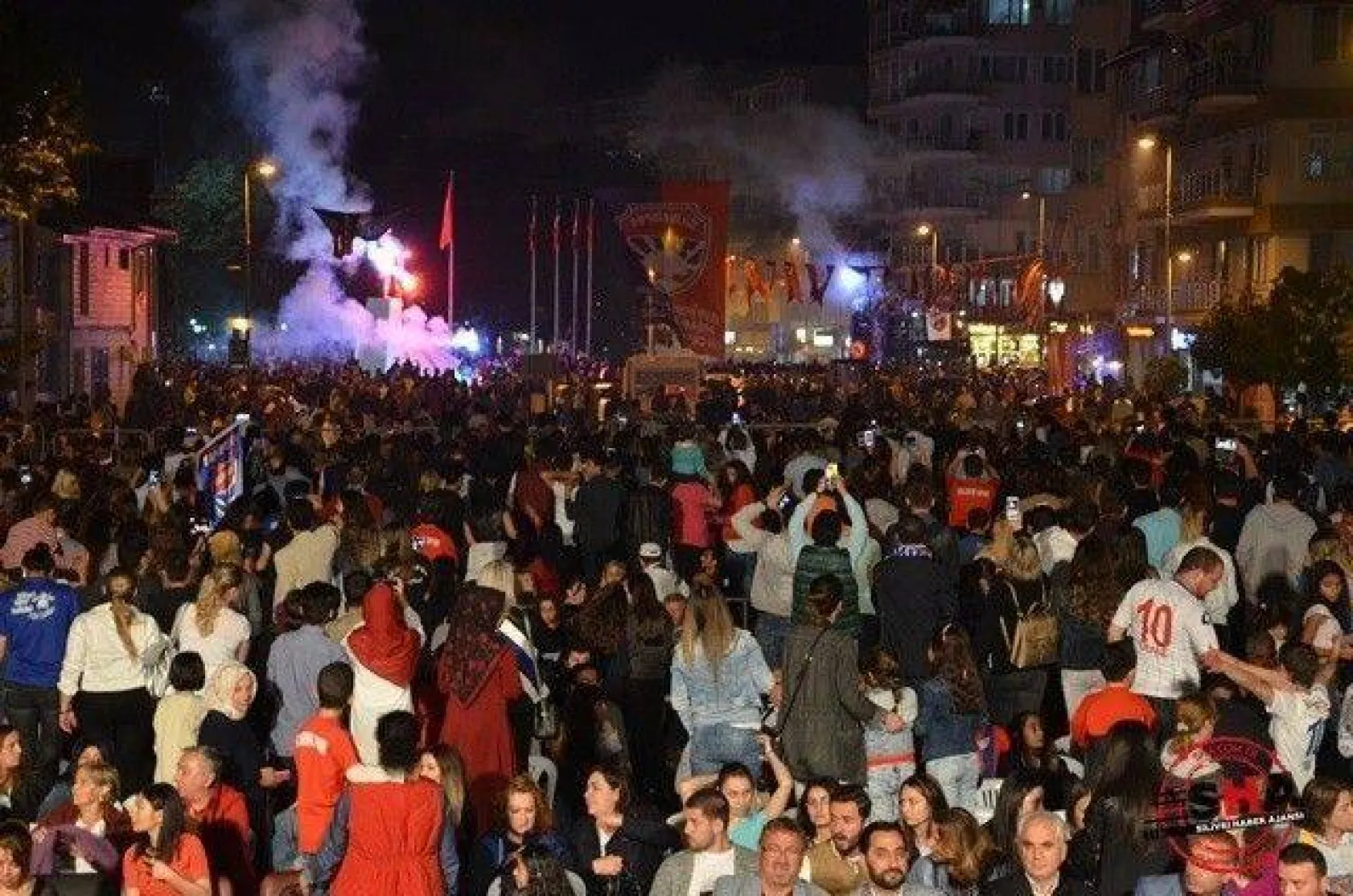 Silivrispor şampiyonluk kutlaması