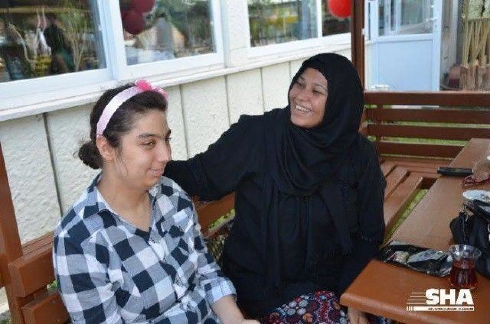 Özel öğrenciler bayramı erken kutladı.