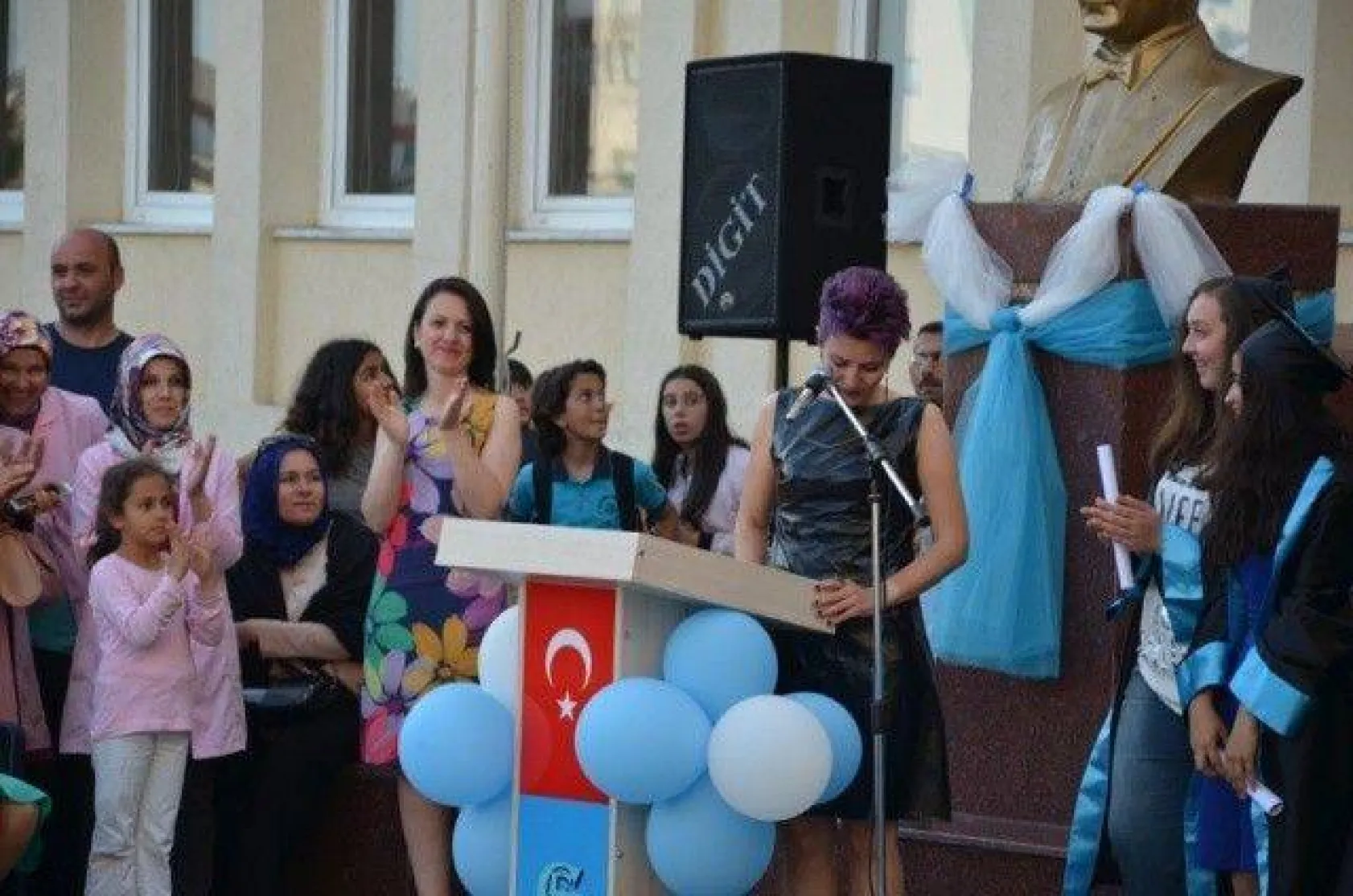 Ertuğrul Gazi'de mezuniyet coşkusu