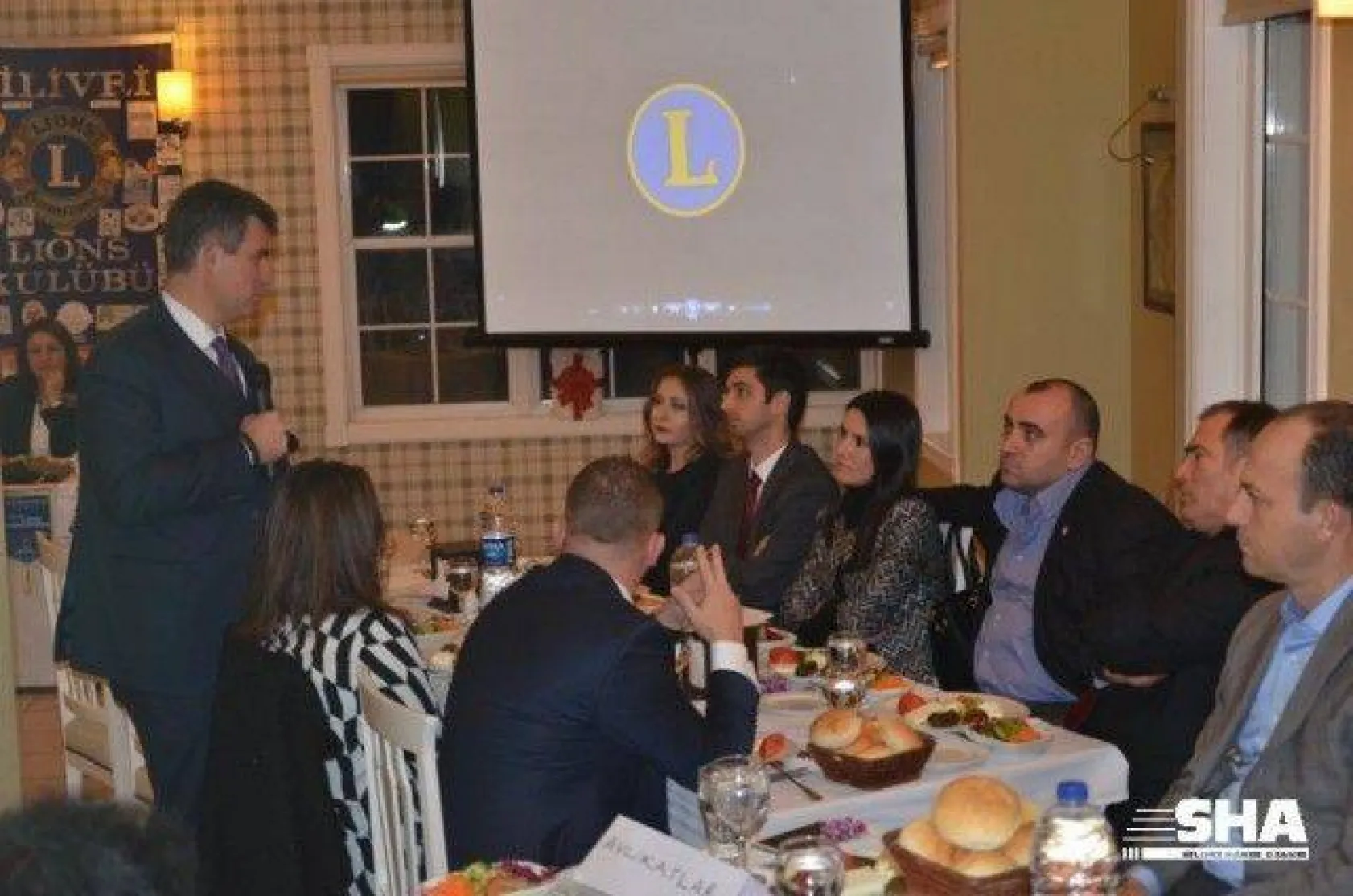 Lionslar, Metin Feyzioğlu'nu misafir etti