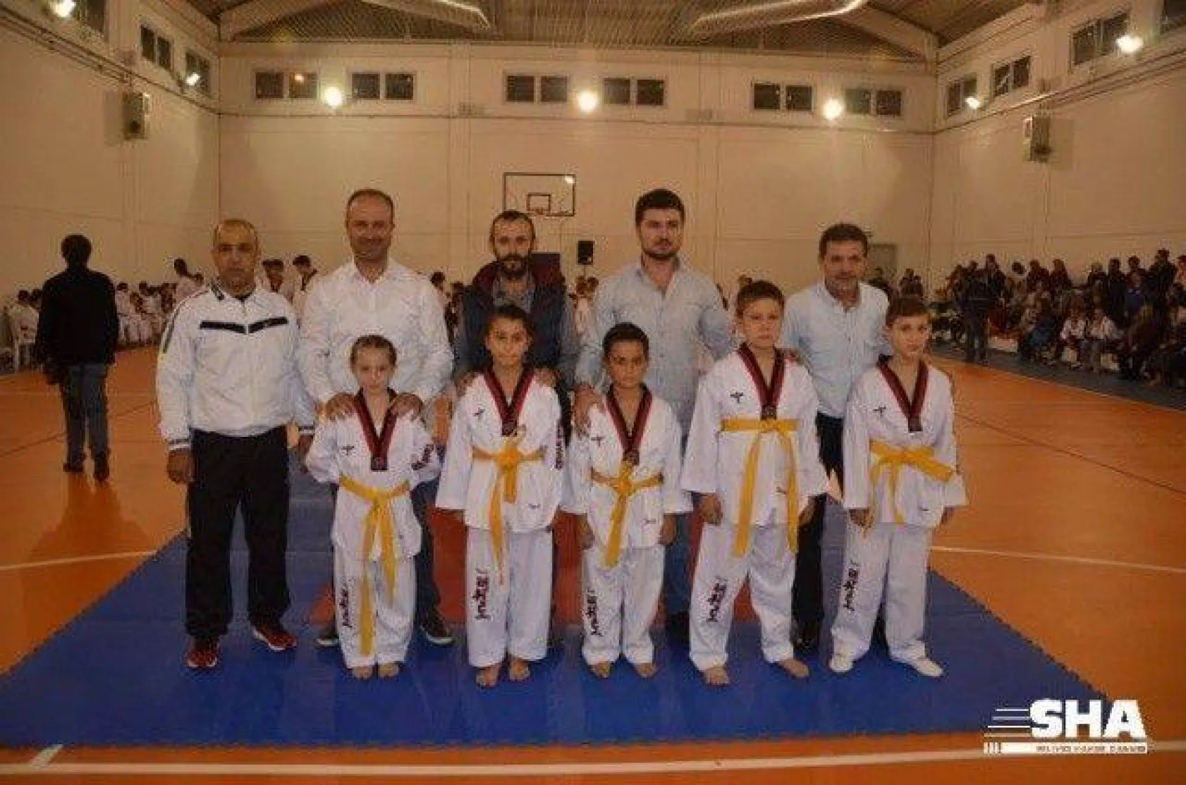 Öğrenciler yeni kuşaklarını aldı