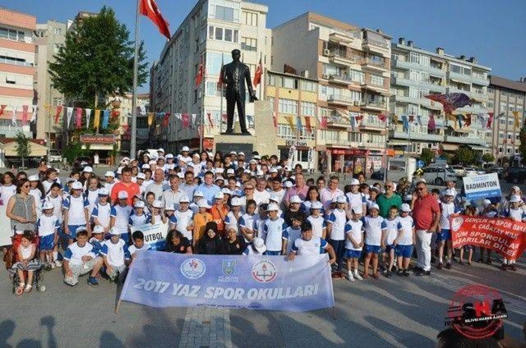 Yaz Spor Okulları'nın açılışı yapıldı