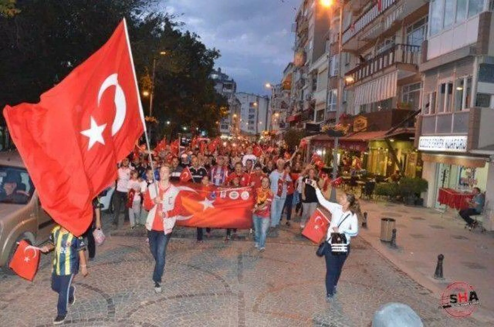 Silivri Teröre karşı birlik oldu
