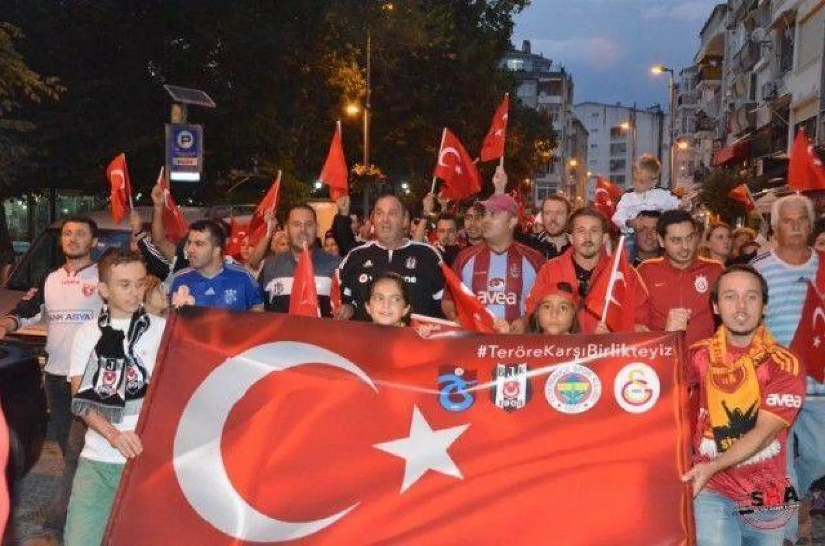 Silivri Teröre karşı birlik oldu