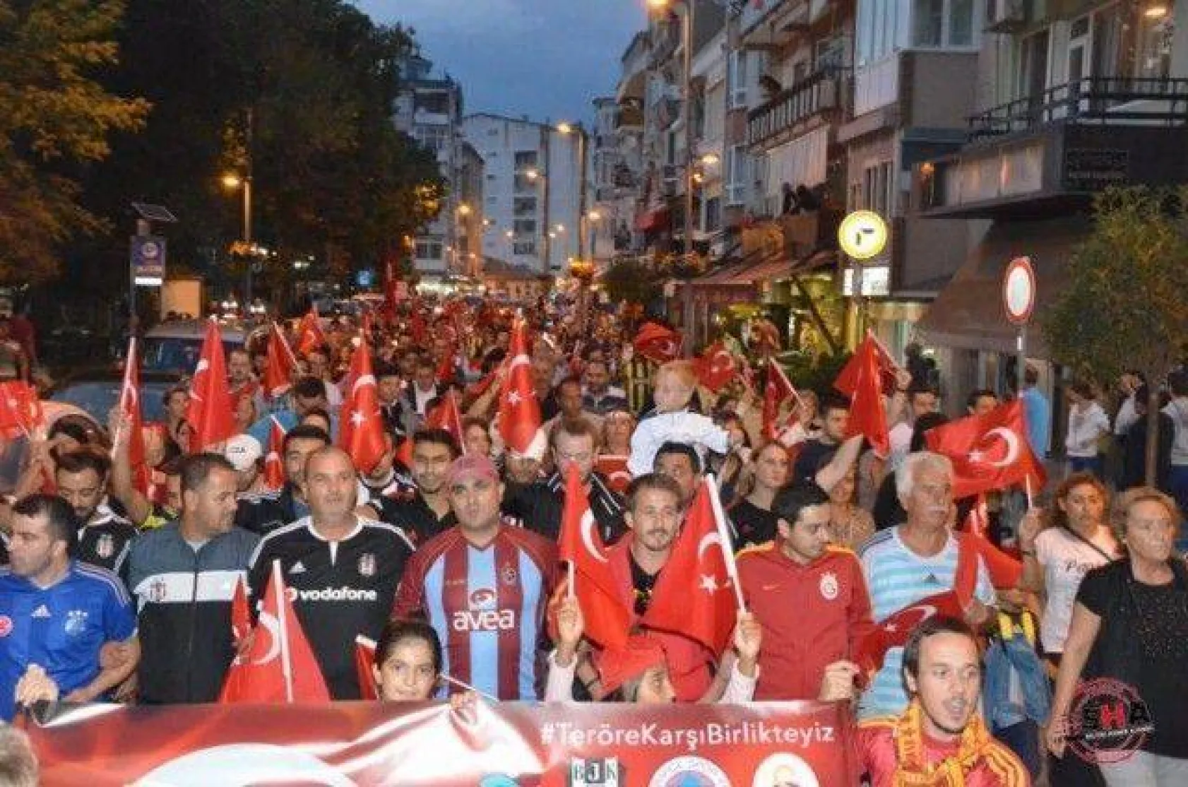 Silivri Teröre karşı birlik oldu