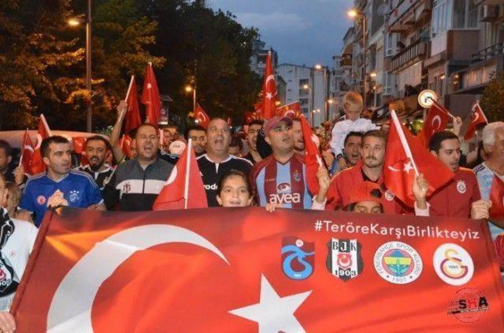 Silivri Teröre karşı birlik oldu